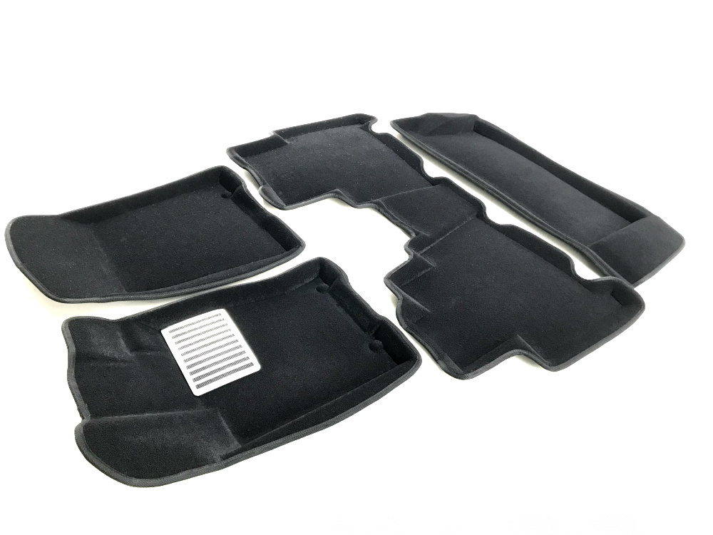 Коврики салона текст. 3D euro-std KIA Mohave (2009-2017-) (3 ряд) (EM3D) NP2